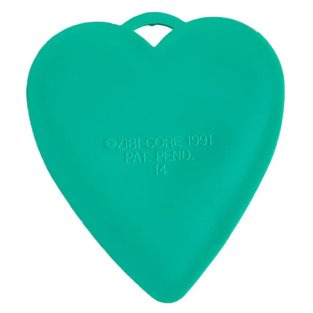 Vintage 90s Premium Balloon Accessories Heart Shaped Balloon Weights 8ct Multi
